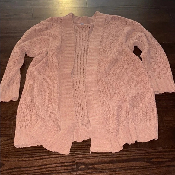 Aerie Chunky soft ribbed oversized Cardigan Sz M - Picture 9 of 14